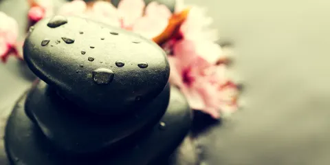 Hot stone massage